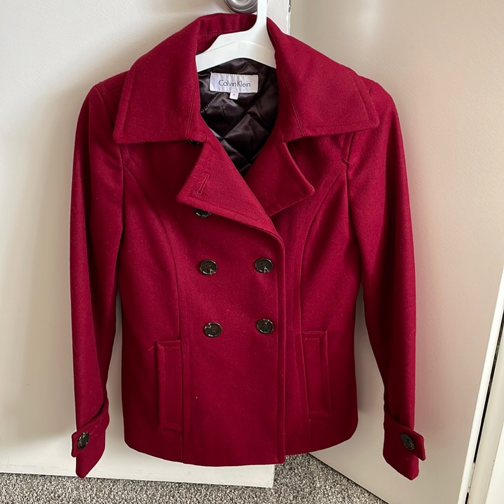 Calvin Klein ladies pea coat
